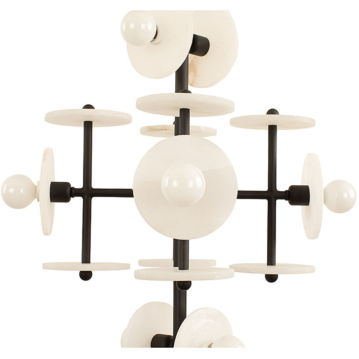 amenoiro★  Amazon.com: Crystorama Emory 8 Light Black Forged Chandelier
