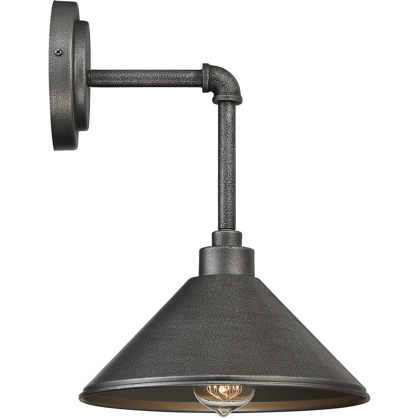 Dansk 1 Light 8 inch Galvanized Metal Wall Sconce Wall Light