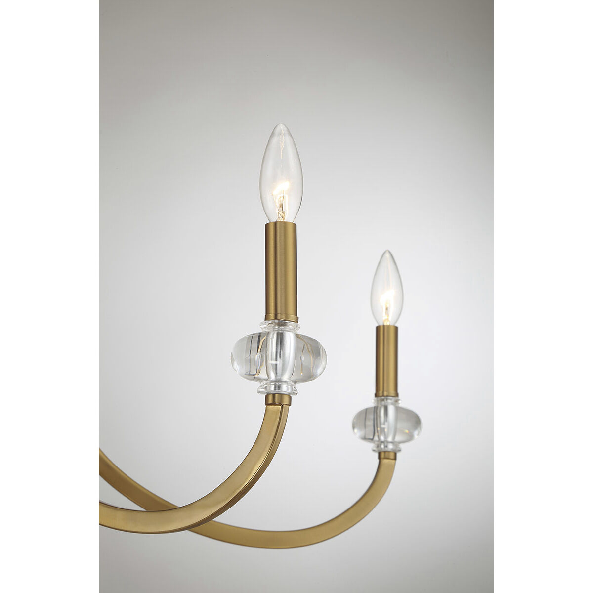 Bergdorf 12 Light 49.5 inch Warm Brass Chandelier Ceiling Light
