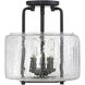 Avalon 3 Light 11.38 inch English Bronze Semi-Flush Ceiling Light