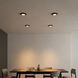 Stella 120V LED 9.37 inch Matte Black Disc Light