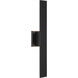 Davis LED 24 inch Black Outdoor Wall Lantern
