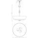 Melrose 3 Light 18 inch Satin Nickel Pendant Ceiling Light, Essentials