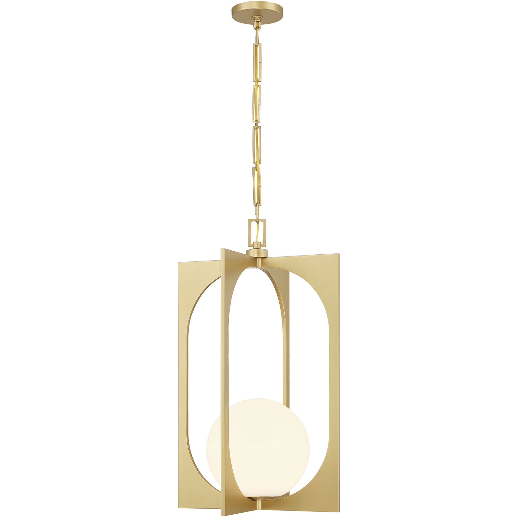 Harding 1 Light 16.5 inch Spun Gold Pendant Ceiling Light