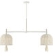 Lunara 6 Light 44 inch Cotton Chandelier Ceiling Light