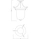 Trudy 3 Light 12 inch English Bronze Semi-Flush Ceiling Light