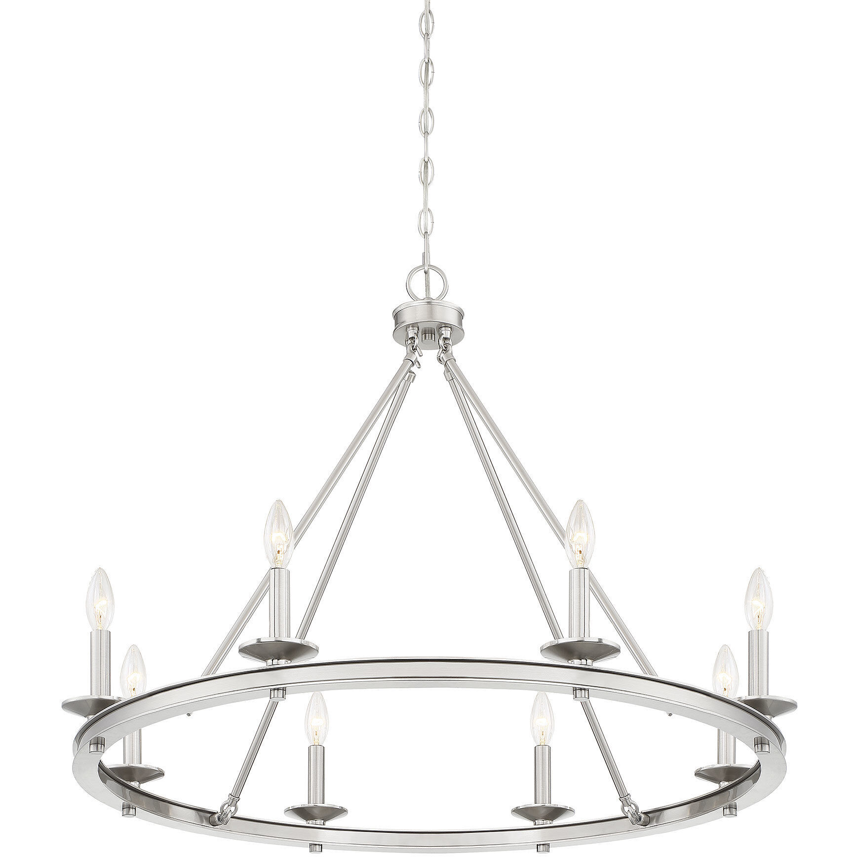 Savoy House 1-308-8-SN Middleton 8 Light 33 inch Satin