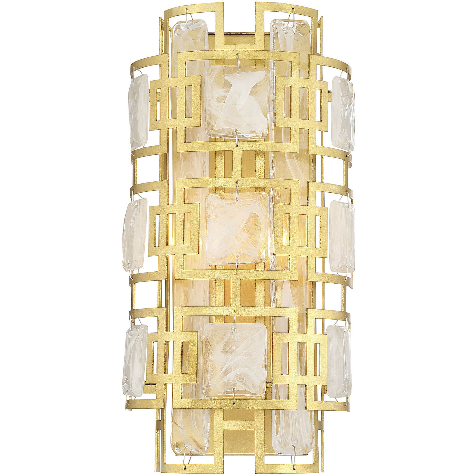 Savoy House 9 2030 2 260 Portia 2 Light 8 inch True Gold Wall