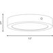 Stella LED 5.3 inch White Flush Mount Ceiling Light, Essentials