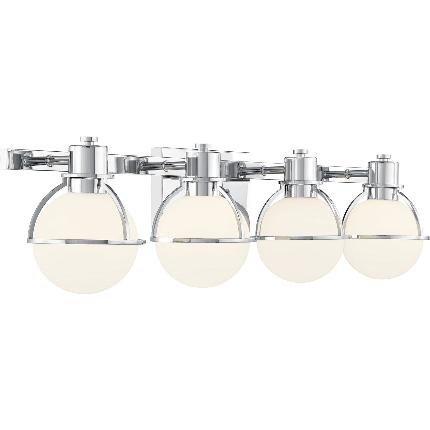 Pierce 4 Light 32 inch Chrome Bathroom Vanity Light Wall Light