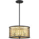 Pelham 3 Light 16 inch Castillo Semi-Flush Ceiling Light