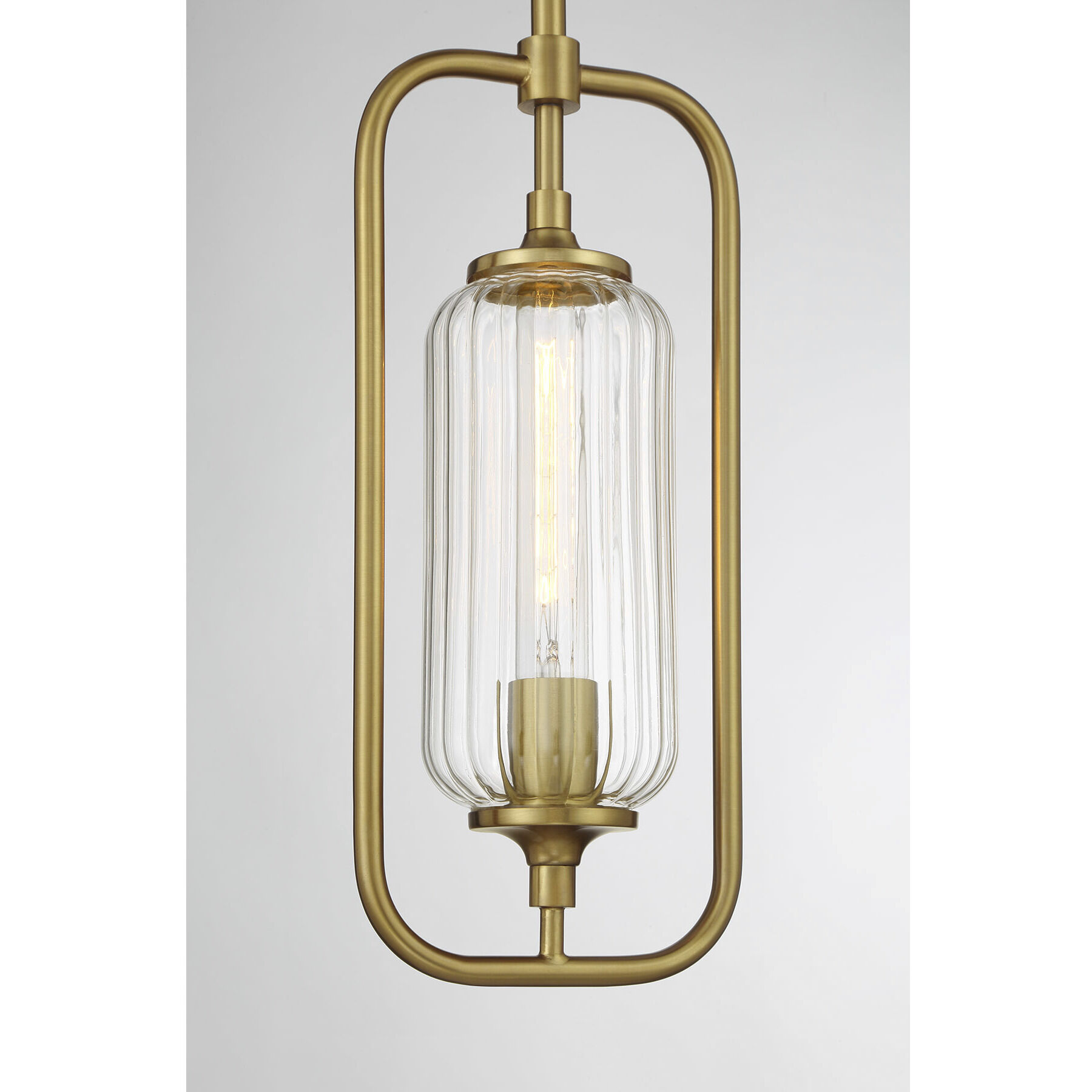 Holton 1 Light 6.5 inch Warm Brass Mini-Pendant Ceiling Light