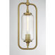 Holton 1 Light 6.5 inch Warm Brass Mini-Pendant Ceiling Light