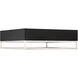Creswell LED 14 inch Satin Nickel Flush Mount Ceiling Light, Square