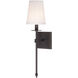 Monroe 1 Light 5 inch Classic Bronze Wall Sconce Wall Light, Essentials