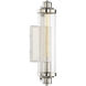 Pike 1 Light 4.75 inch Polished Nickel Wall Sconce Wall Light, Essentials