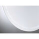 Cordova 32 X 32 inch Crushed Crystal Mirror, Frontlit