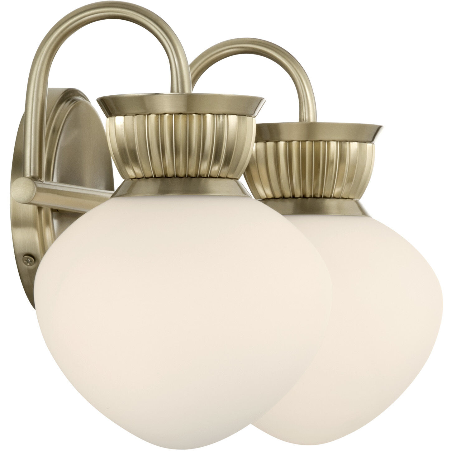 Melbourne 2 Light 16 inch Noble Brass Bathroom Vanity Light Wall Light