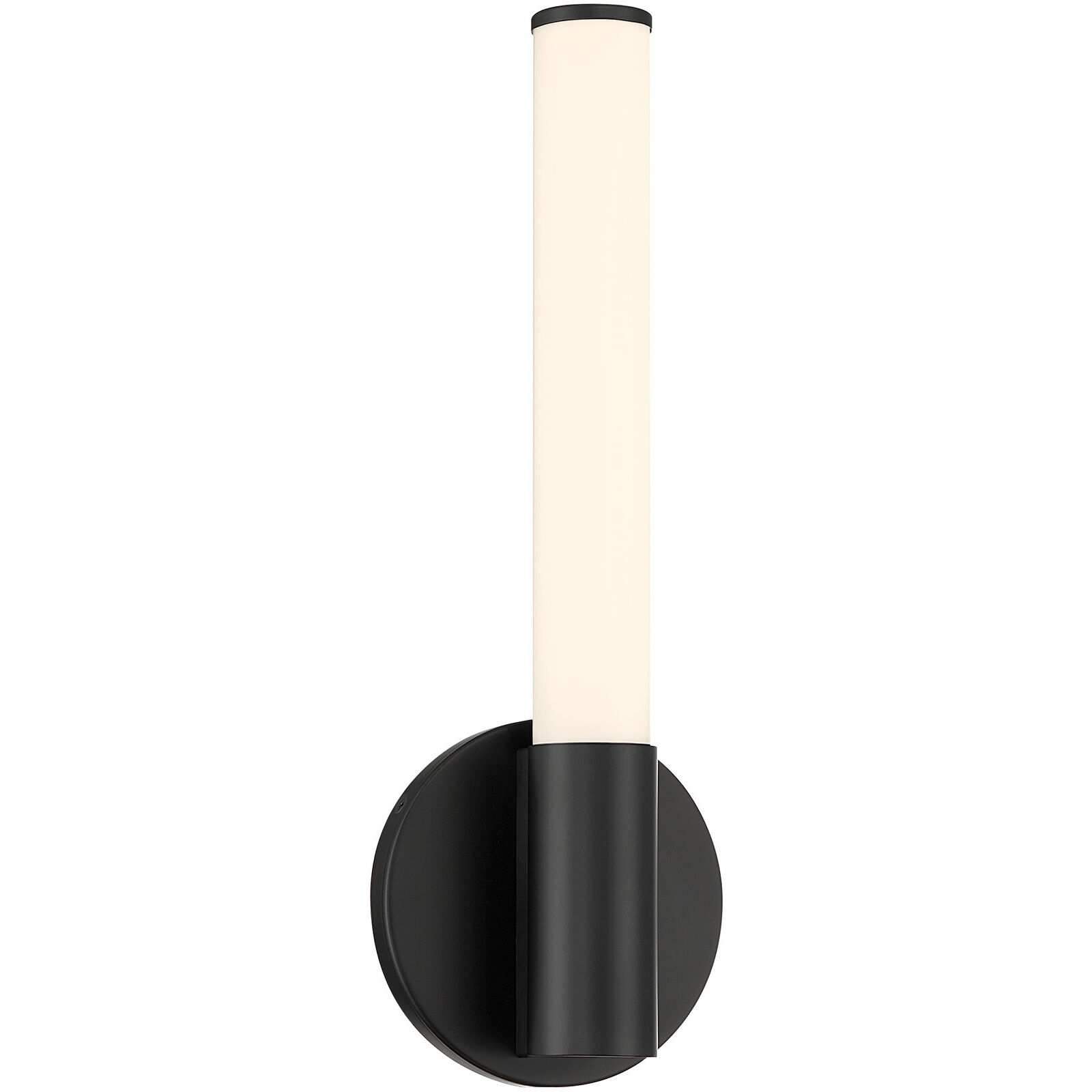 Connor LED 5 inch Matte Black Vanity Light Wall Light