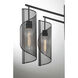 Hillbourne 5 Light 28 inch Matte Black Chandelier Ceiling Light