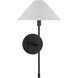 Avon 1 Light 9 inch Black Tourmaline Wall Sconce Wall Light
