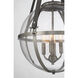Bozeman 4 Light 18 inch Antique Nickel Pendant Ceiling Light