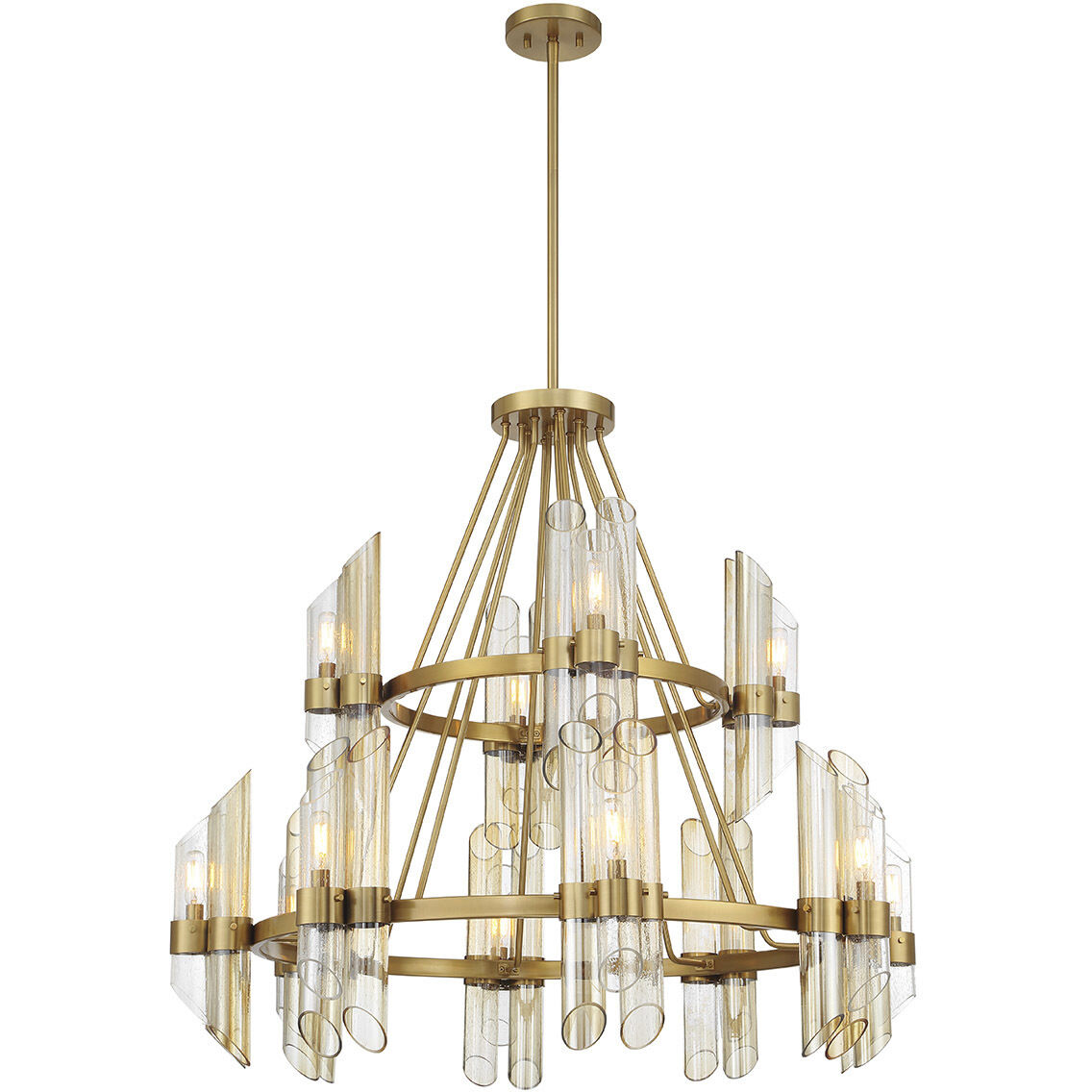 Biltmore 12 Light 38 inch Warm Brass Chandelier Ceiling Light