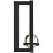 Haven LED 8.5 inch Matte Black Wall Sconce Wall Light