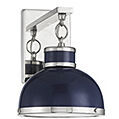 Navy sconce store