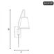 Owen 12 inch 60.00 watt Warm Brass Adjustable Wall Sconce Wall Light, Essentials