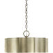 Shelby 3 Light 22.5 inch Silver Patina Pendant Ceiling Light