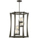 Darien 4 Light 23 inch Mediterranean Bronze Pendant Ceiling Light