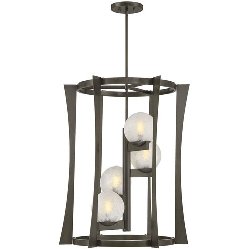 Darien 4 Light 23 inch Mediterranean Bronze Pendant Ceiling Light