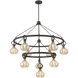 Sheriden 10 Light 40 inch Mediterranean Bronze Chandelier Ceiling Light
