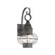 Enfield 1 Light 18 inch Oxidized Black Outdoor Wall Lantern