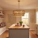 Ashburn 6 Light 28 inch Warm Brass and Rope Pendant Ceiling Light