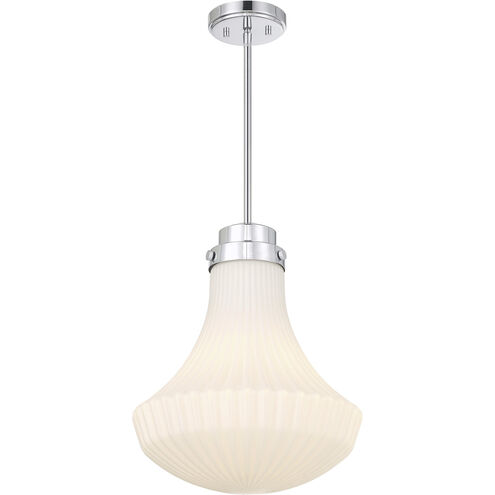 Bartlet 1 Light 14 inch Polished Chrome Pendant Ceiling Light