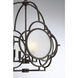 Damen 4 Light 17 inch Mediterranean Bronze Pendant Ceiling Light