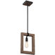 Burgess 1 Light 9.25 inch Durango Mini-Pendant Ceiling Light