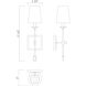 Lorainne 1 Light 4.75 inch Oxidized Black Wall Sconce Wall Light