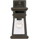 Taylor 1 Light 14 inch English Bronze with Gold Outdoor Wall Lantern