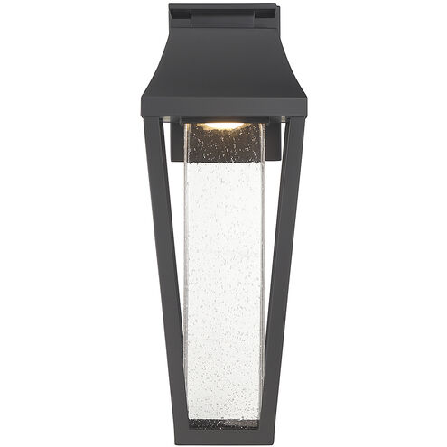 Brookline LED 17.5 inch Matte Black Outdoor Wall Lantern