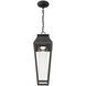 Brookline LED 7.25 inch Matte Black Outdoor Hanging Lantern