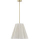 Rosa 4 Light 18.5 inch Noble Brass Pendant Ceiling Light