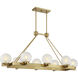 Darien 8 Light 19.75 inch Island Light