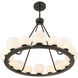 Loudon 16 Light 30 inch Mediterranean Bronze Chandelier Ceiling Light