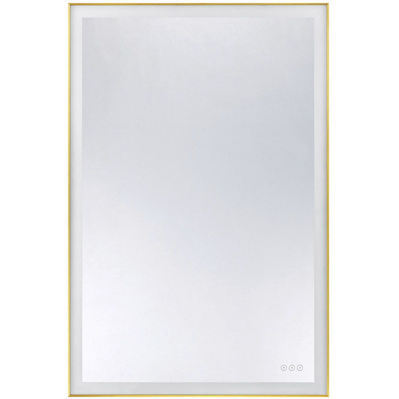 Paulding 48 X 32 inch Gold Mirror, Frontlit