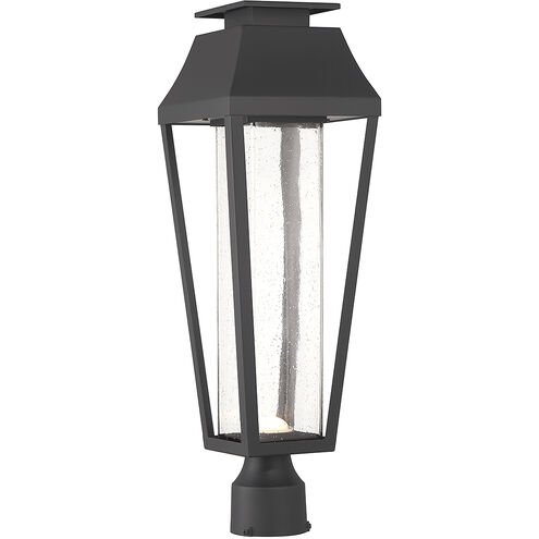 Brookline LED 22.5 inch Matte Black Outdoor Post Lantern