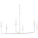 Salerno 6 Light 42 inch Bisque White Chandelier Ceiling Light, Essentials