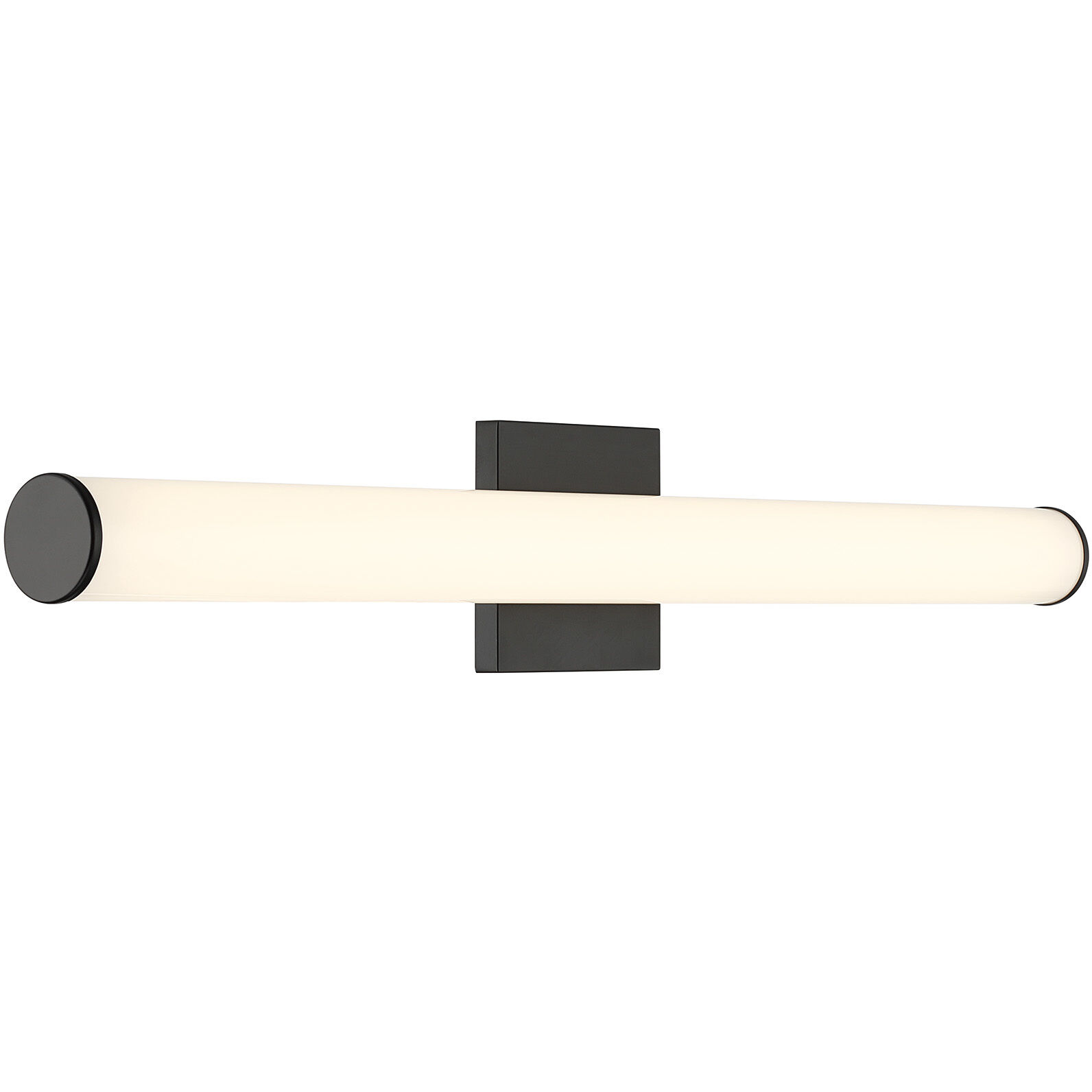 Colt LED 30 inch Matte Black Vanity Light Wall Light